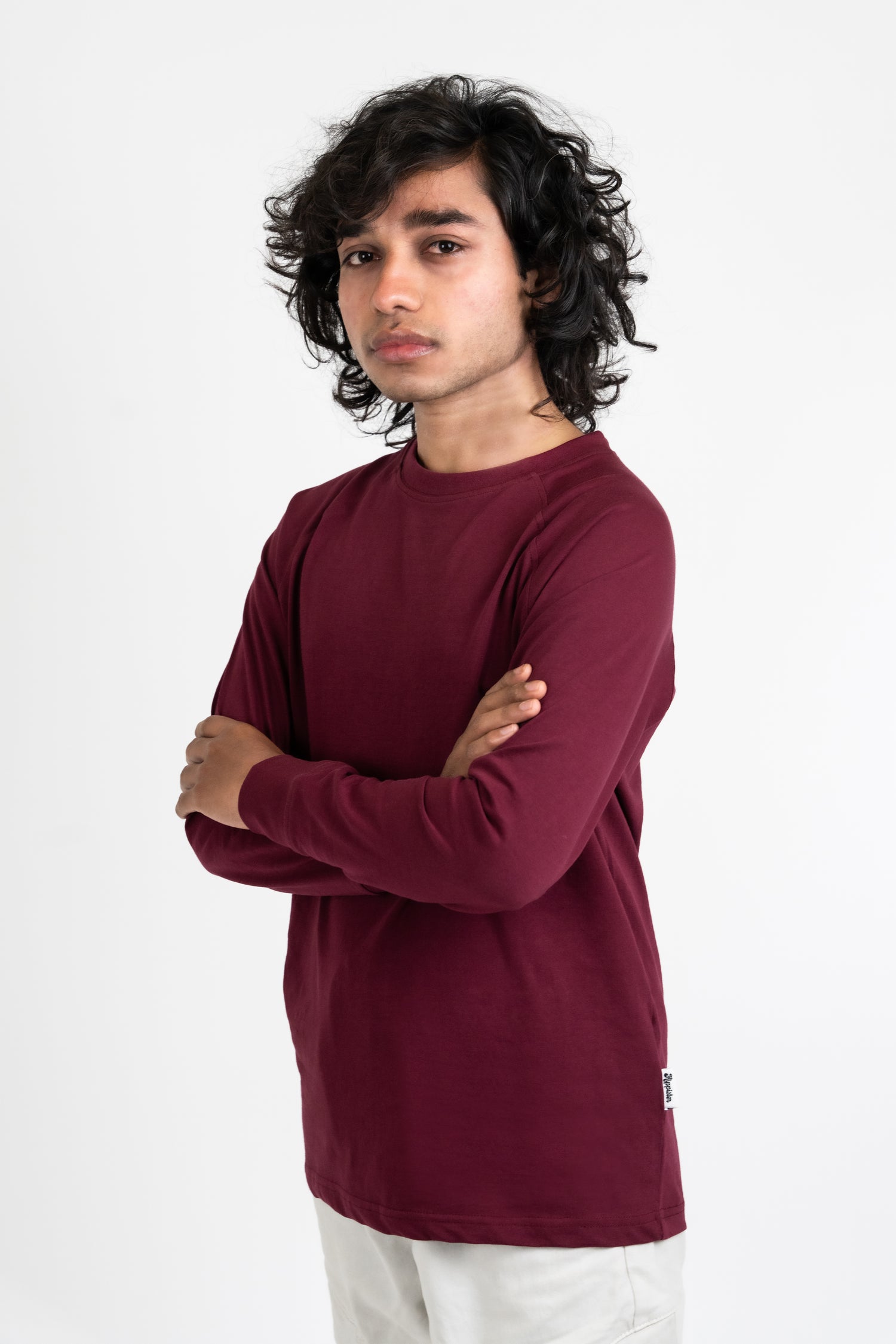 Full Sleeves Raglan Crew Neck