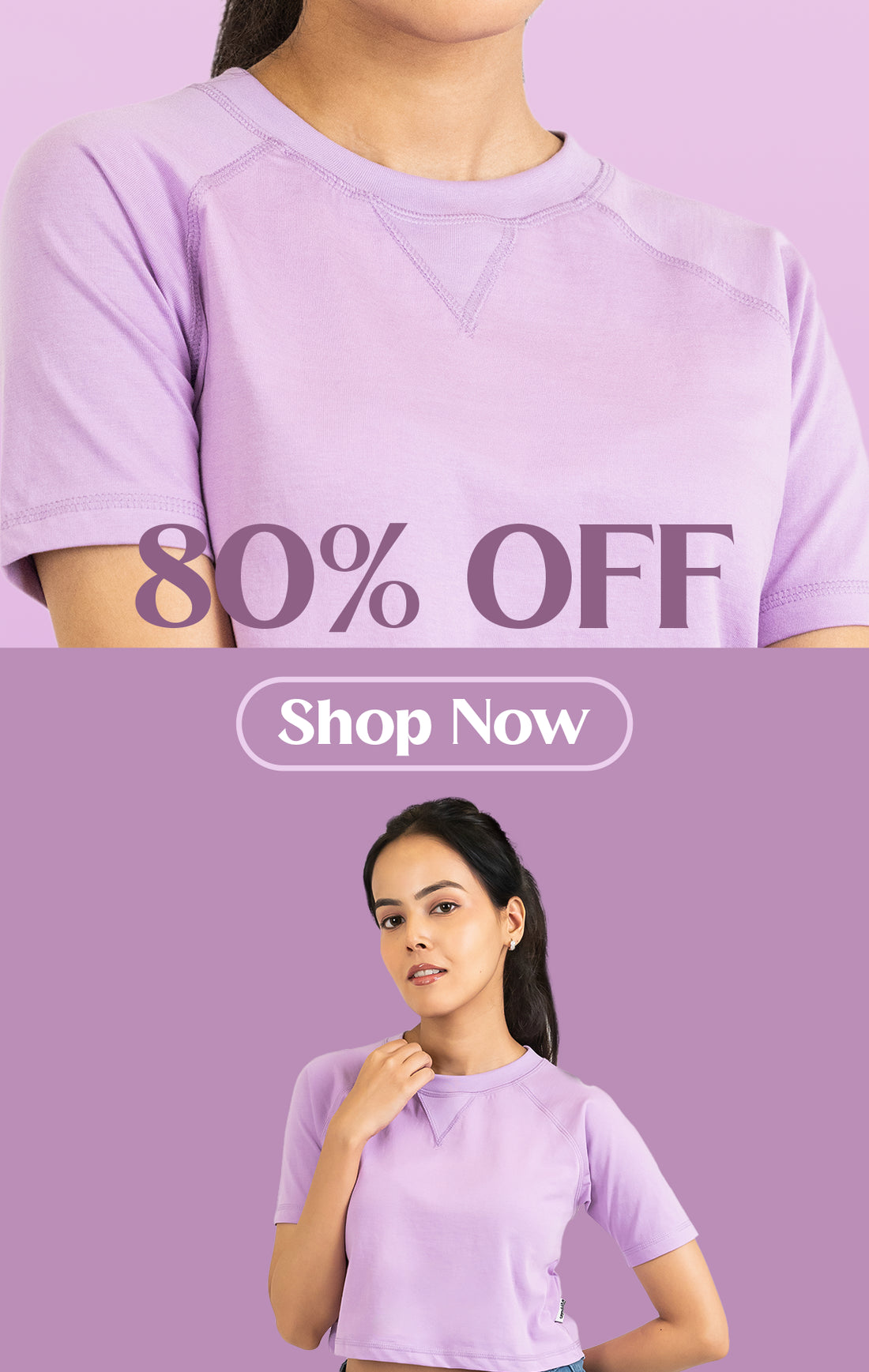 Promotional web banner featuring a summer sale on trendy Women’s clothing.